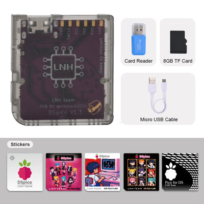Chiscart DSpico Game Reader Cart Injection Molded Transparent Case with RP2040 MCU For NDS NDSL DSi 3DS Console - image 16