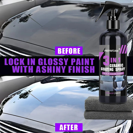 Ultimate Ceramic Coating Spray Coatin Nano Crystal Hydrophobic Layer Polishing Paint Coating Agent Polish Nanos Coatings - i…