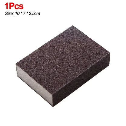 1/10Pcs Rust Remove Sponge Carborundum Eraser Household Cleaning Brush Descaling Scouring Sponges Rub Cooktop Pot Kitchen To…