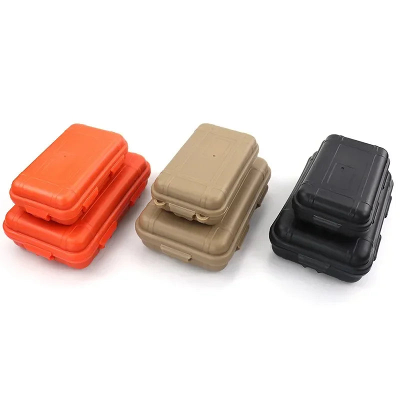 S/L/XXL Size Outdoor Plastic Waterproof Sealed Survival Box Container Camping Outdoor Travel Storage Box - image 5