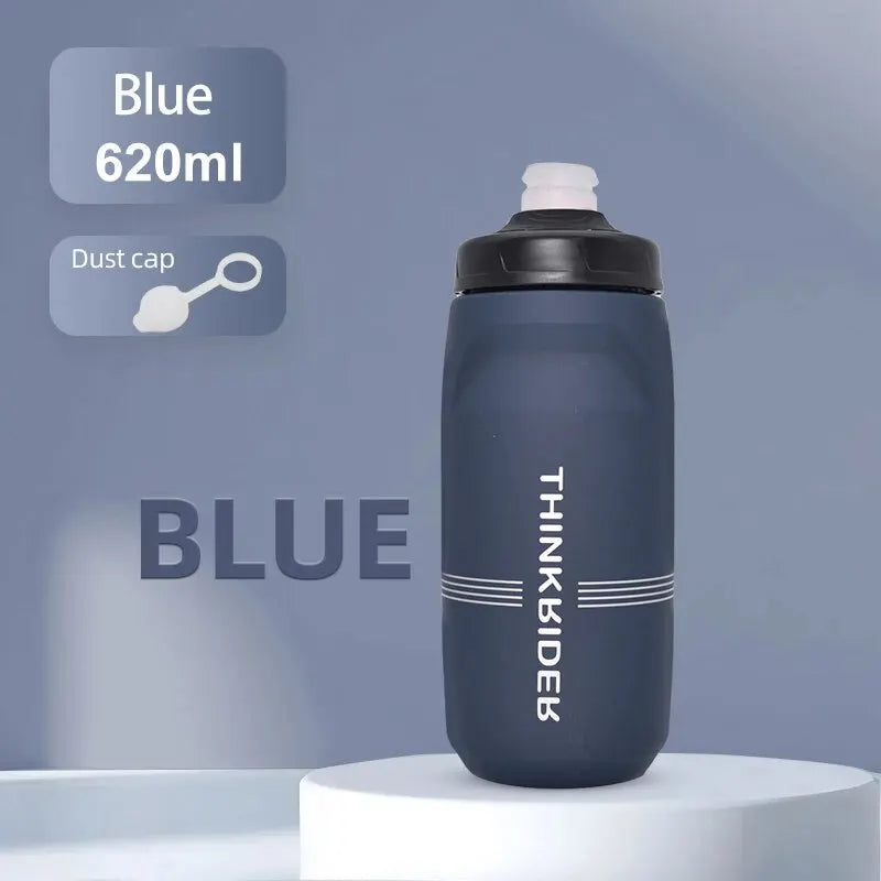 ThinkRider 620ml/750ml Bicycle Bottle MTB Road Bike Water Bottle Outdoor Sports Plastic Portable Large Capacity Drink Cyclin…