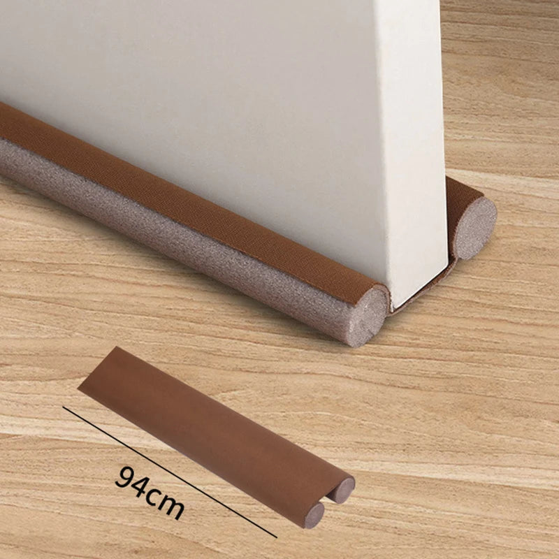 2/1PC Flexible Under Door Draft Stopper Door Bottom Seal Strip Weather Strip Thicker Anti-Cold Gap Blocker Sealing Weather S…