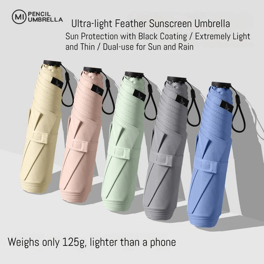 145g Japanese Style Portable Brazing Sun Protection, UV Protection, Weather Resistance, Manual Umbrella - image 2