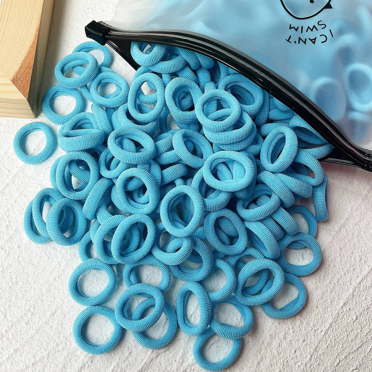 20/50pcs Kids Elastic Hair Bands Girls Sweets Scrunchie Rubber Band for Children Hair Ties Clips Headband Baby Hair Accessor…