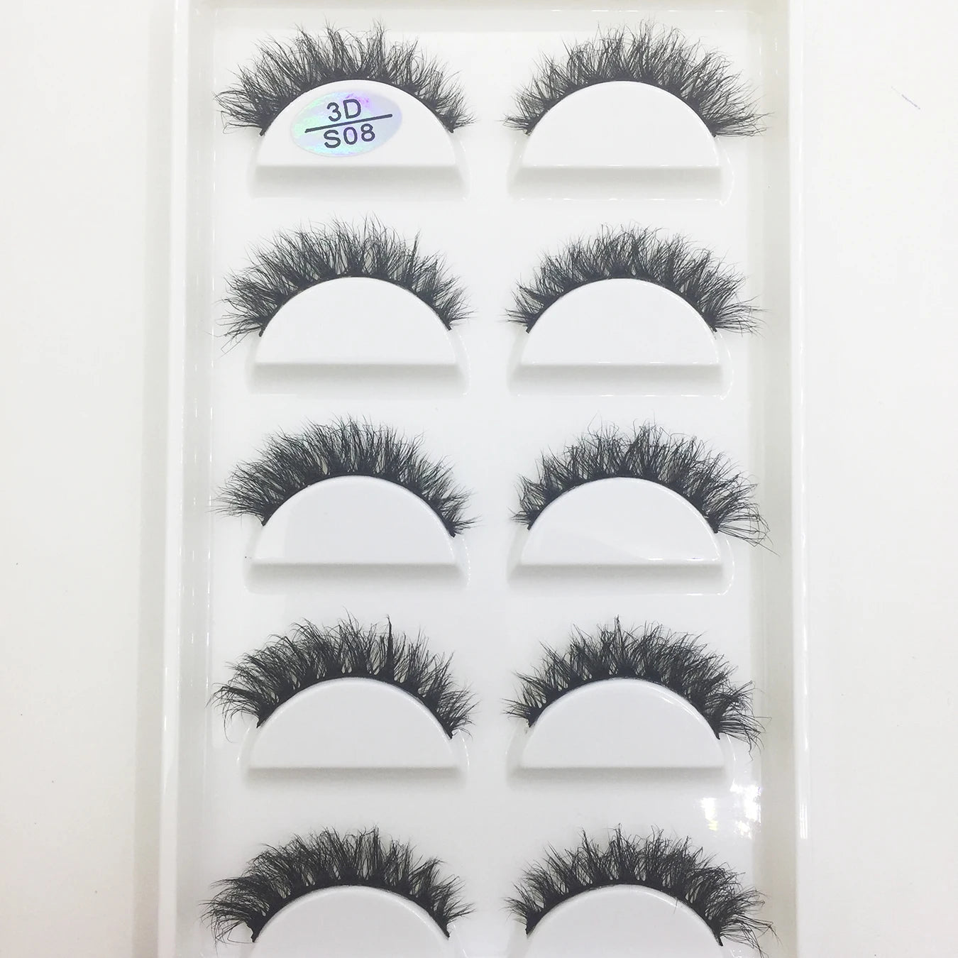 Natural 3D Mink False Eyelashes, Soft Wispy, Fluffy Eye Faux Lashes, Make Up Eyelash, Beauty Cat Cilios, 5 Pairs, 15 Styles…