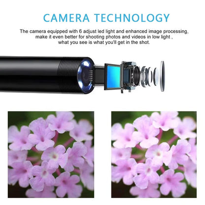5.5/7.0MM Type-C Endoscope Camera with 6 Adjustable LEDs USB Android Flexible Inspection Borescope for Phone PC - image 4