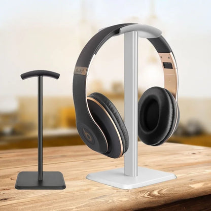 Universal Headphone Stand Aluminuim Alloy Headset Holder for Gaming Earphone Desktop Headphones Support Holder - image 4