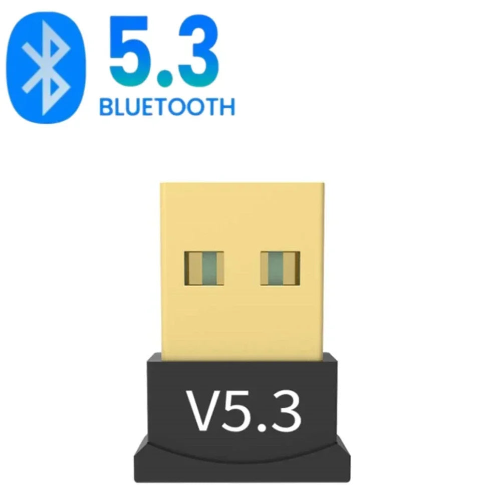 USB Bluetooth Adapter for Pc Usb Bluetooth 5.4/ 5.3/ 5.1/ 5.0 Dongle Receiver for Speaker Mouse Keyboard Music Audio Transmi…