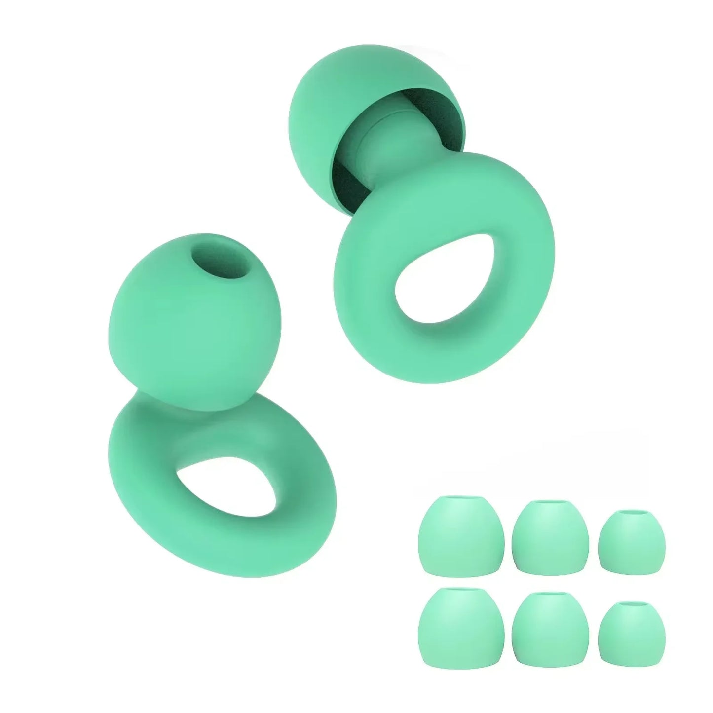 Silicone Earplugs for Swimming Sleep Noise Cancel Noise Reduction-Soundproof Reduce Disturbances -Quality Earplugs - image 10