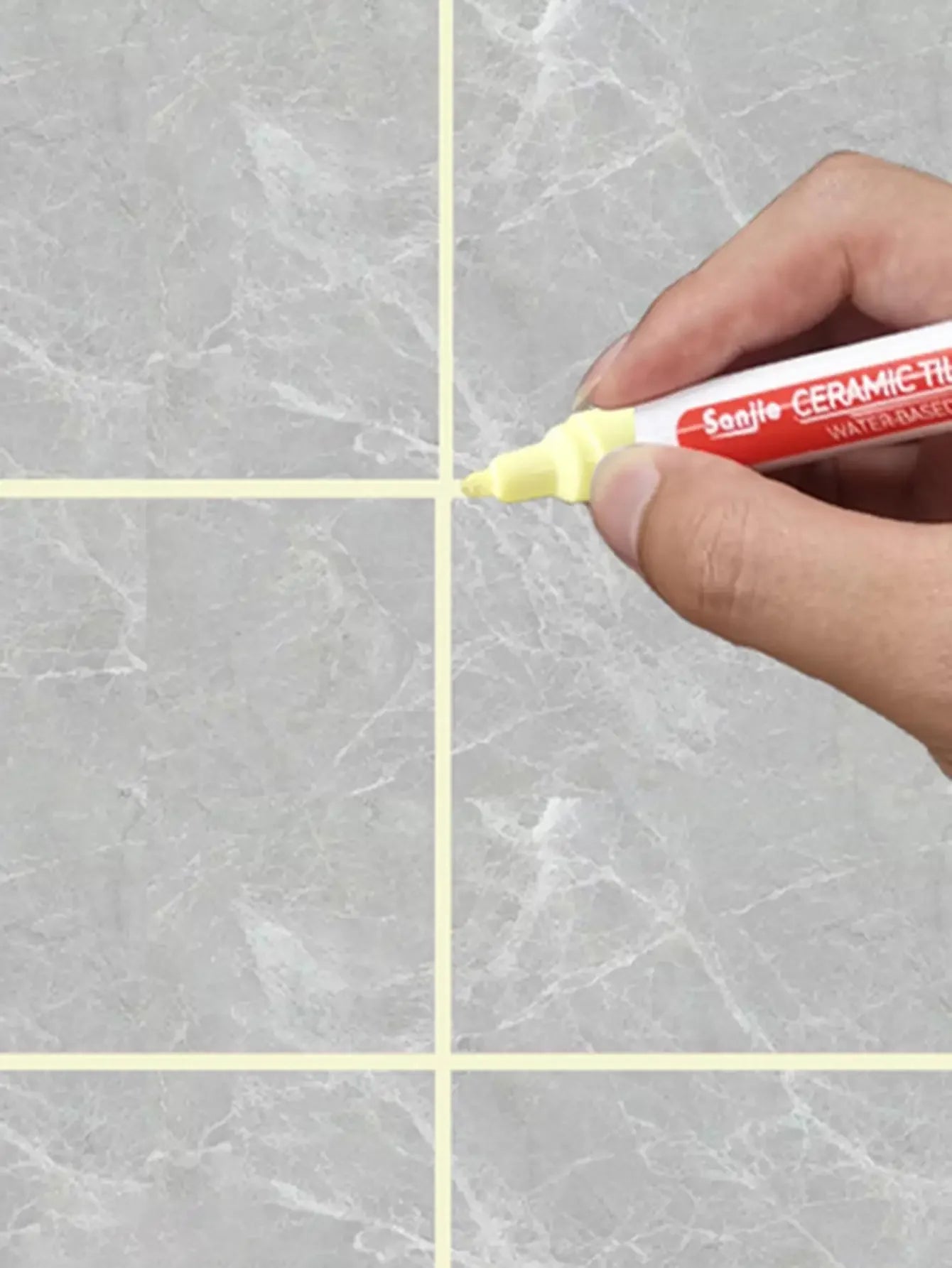1/5/10/30PC Ceramic tile bathroom wall floor tile gap color repair anti-mildew waterproof whiteboard color repair pen - imag…