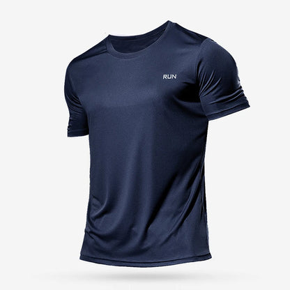 Summer Mens Quick Dry Running Bodybuilding Shirts Sport Gym t Shirt Men Short Sleeve Fitness Tops Oversized t-Shirt Jersey -…