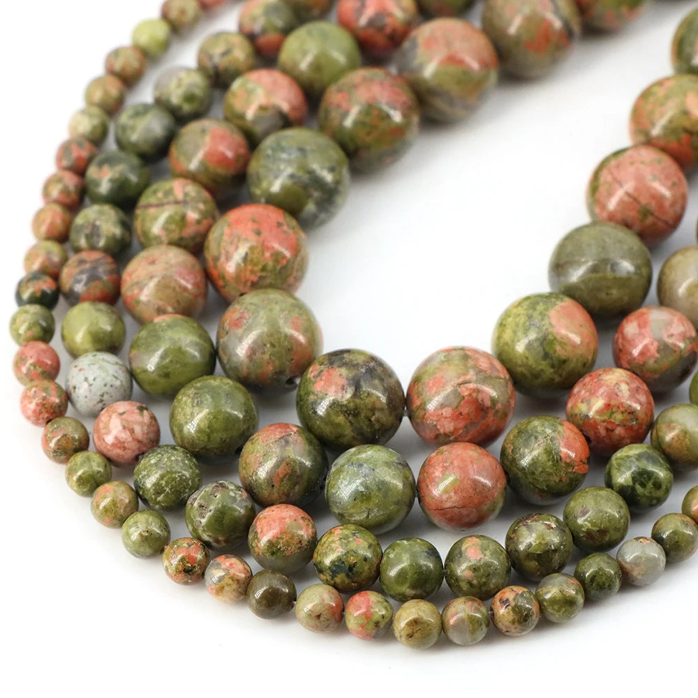 Natural Stone Beads Blue Tiger Eye Crystal Amethyst Rose Quartz Gemstone Bead for Jewelry Making Bracelet Necklace 4/6/8/10M…