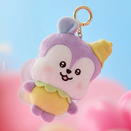 BT21 Chimmy Cooky koya Shooky Tata Creative Anime Peripheral Cartoon Keychain Personality Cute Backpack Decorative Doll Pend…