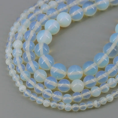 Natural Stone Beads Blue Tiger Eye Crystal Amethyst Rose Quartz Gemstone Bead for Jewelry Making Bracelet Necklace 4/6/8/10M…