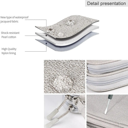 Data Cable Storage Bag Waterproof Portable Carry Case Storage Bag Travel Organizer Bag for Cable Cord USB Charger - image 6