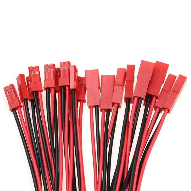 20pcs Male&Female Connector JST Plug Cable DIY 2 Pin Connectors Terminals - image 5
