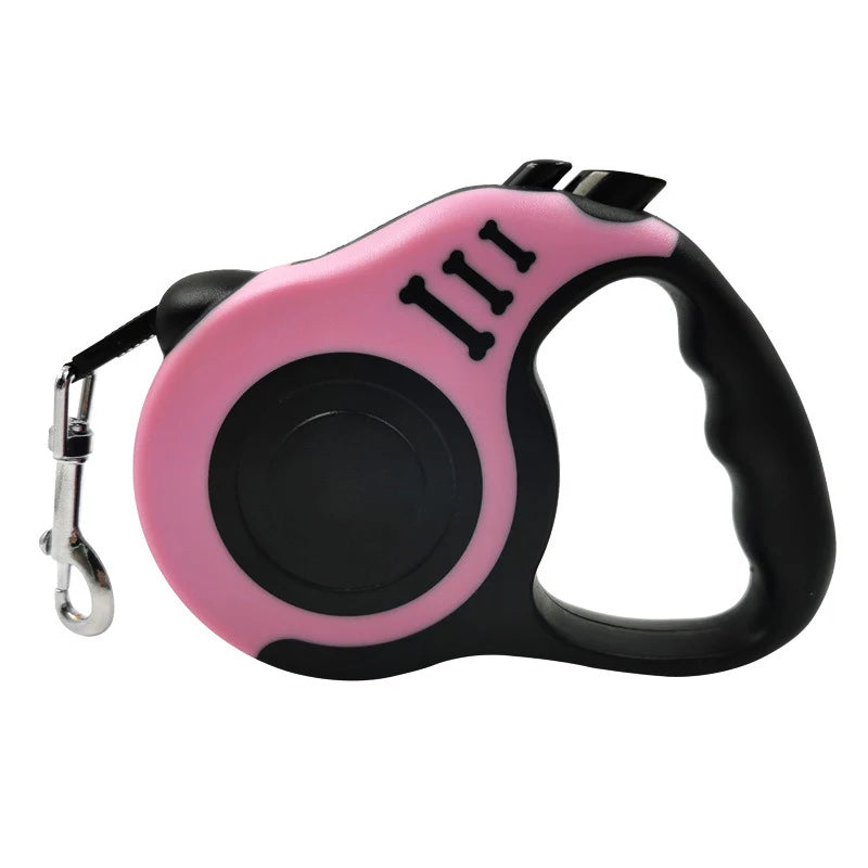 1pc/3pcs 3m 5m Dog Leash for Small Dogs Cat Automatic Retractable Nylon Lead Puppy Outdoor Travel Walking Hiking Traction Ro…