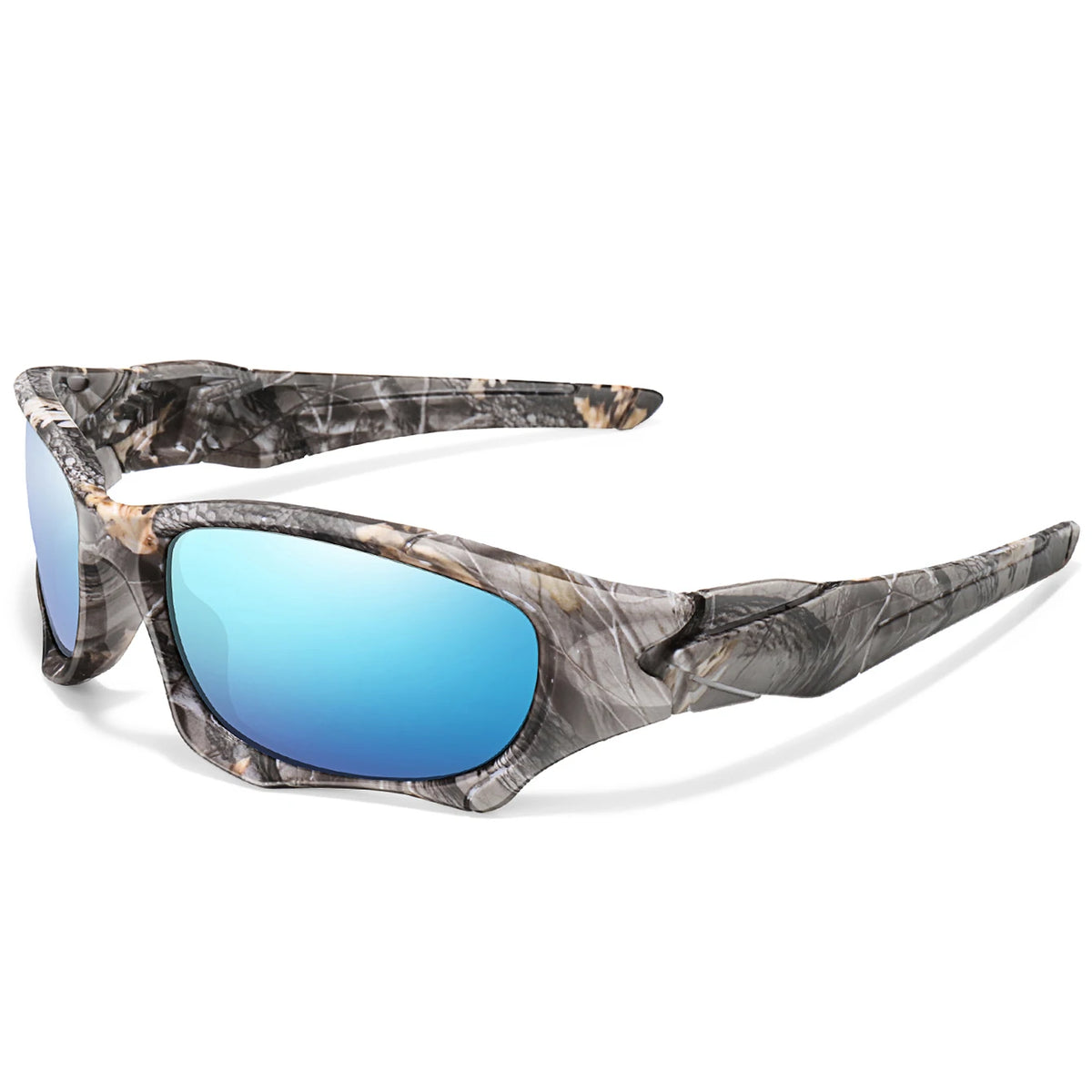 Polarized Fishing Sunglasses for Men Women Classic Camouflage Shades with UV Protection for Outdoor Driving Cycling Hiking -…