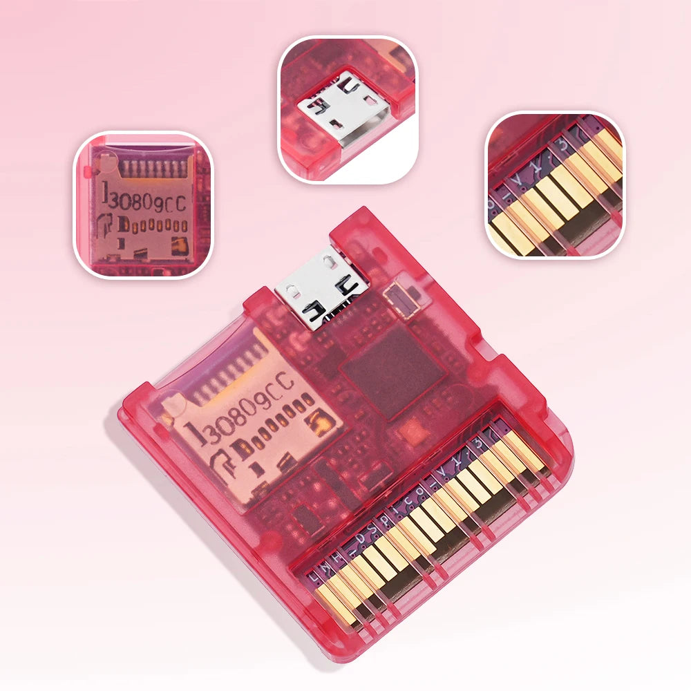 Chiscart DSpico Game Reader Cart Injection Molded Transparent Case with RP2040 MCU For NDS NDSL DSi 3DS Console - image 4