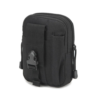 Molle Pouch Belt Waist Pack Men Small Pocket Survival Tool Bag for Running Travel Camping Hunting Airsoft - image 5