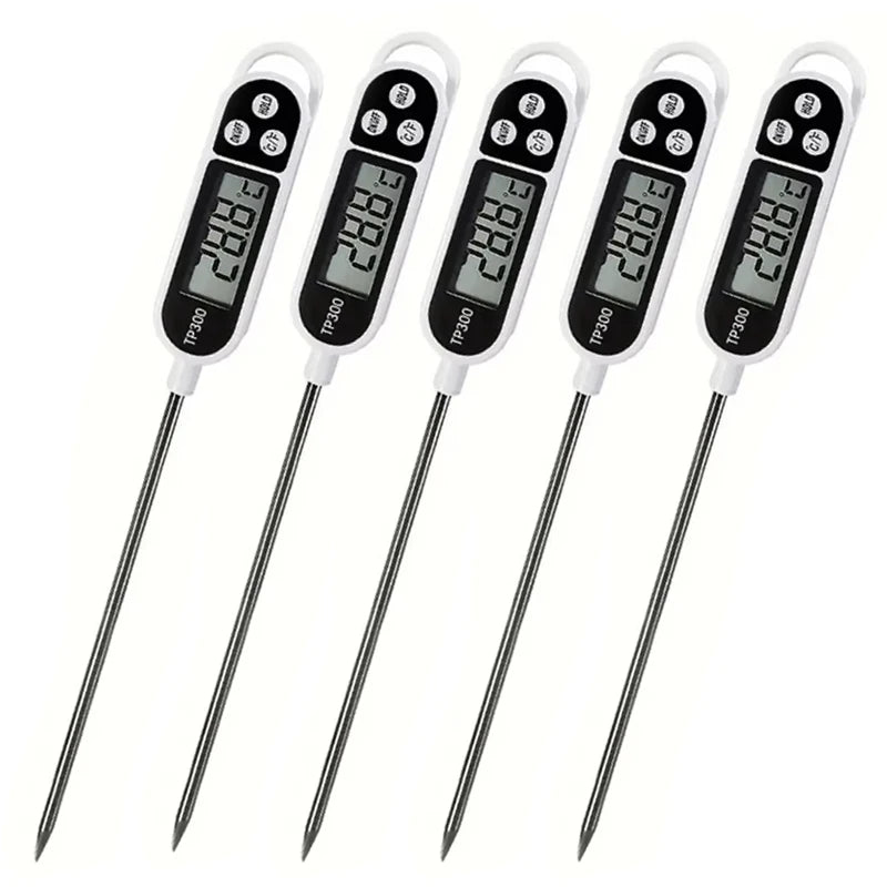 1-10P Digital Kitchen Food Thermometer TP300 Water Oil Thermometer for Meat Cooking Food Probe BBQ Electronic Oven Kitchen T…