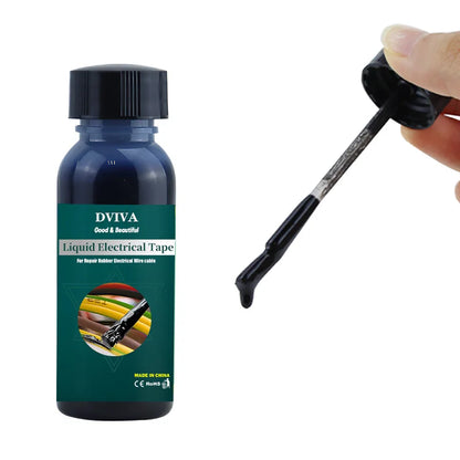 Liquid Electrical Tape Waterproof Insulation Paste Sealant Wire Cable Coat Fix Line Glue Repair Glue Insulation Glue 15~300m…