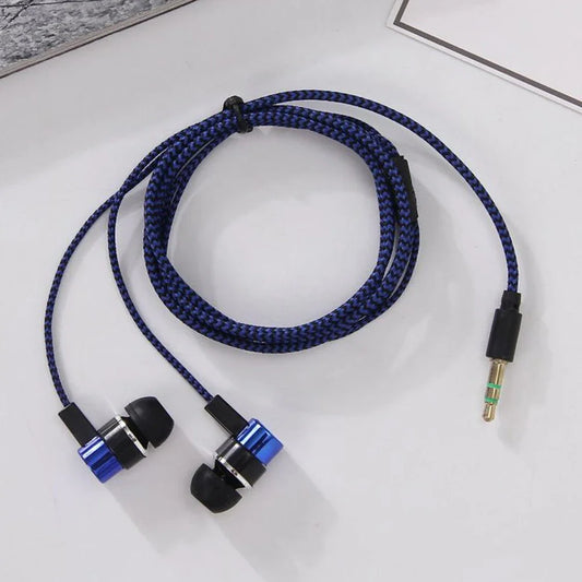 3.5mm In-Ear Wired Headphone 2 Basic Box Bass Stereo Earbuds Mobile Headphone Noise Cancelling Superb Bass Stereo Earphone -…