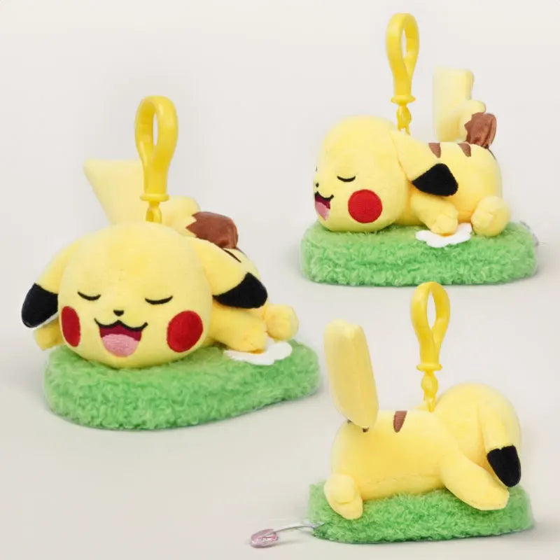 Pokemon Pikachu Mew Squirtle Charmander Kawaii Plush Toy Pendant School Bag Backpack Pendant Key Ring Small Doll Birthday Gi…
