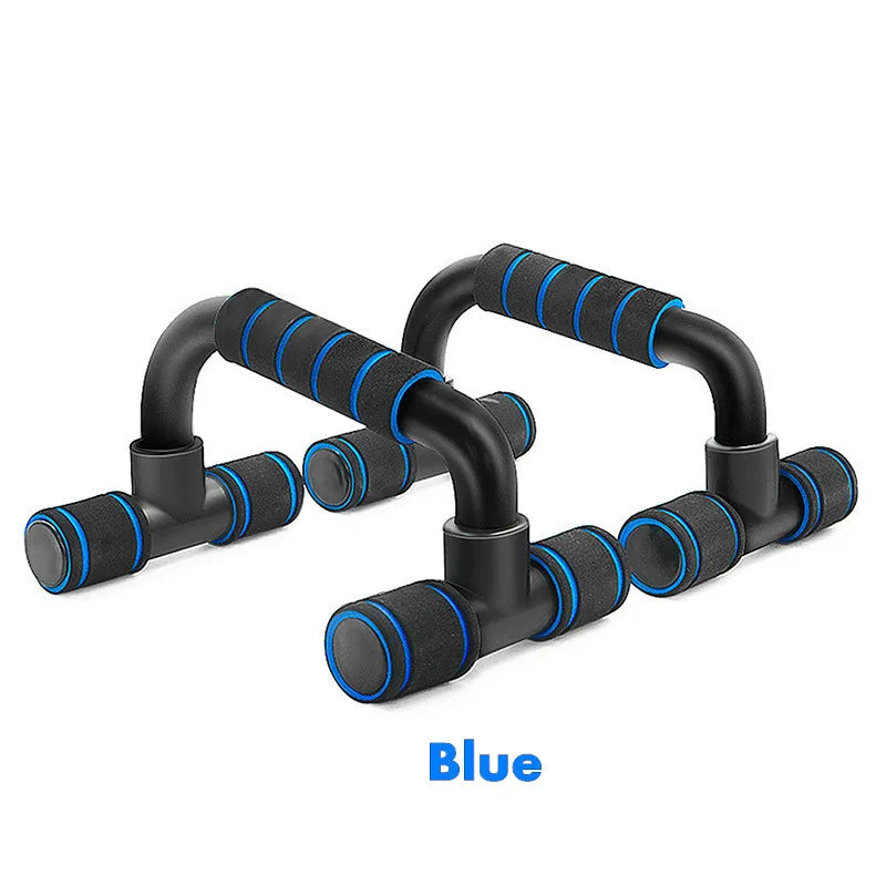 1pair U-shaped Push-up Rack Fitness Equipment Hand Sponge Grip Muscle Training Push Up Bar Chest Home Gym Body Building - im…