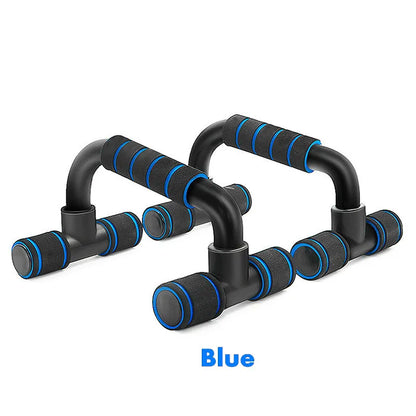 1pair U-shaped Push-up Rack Fitness Equipment Hand Sponge Grip Muscle Training Push Up Bar Chest Home Gym Body Building - im…