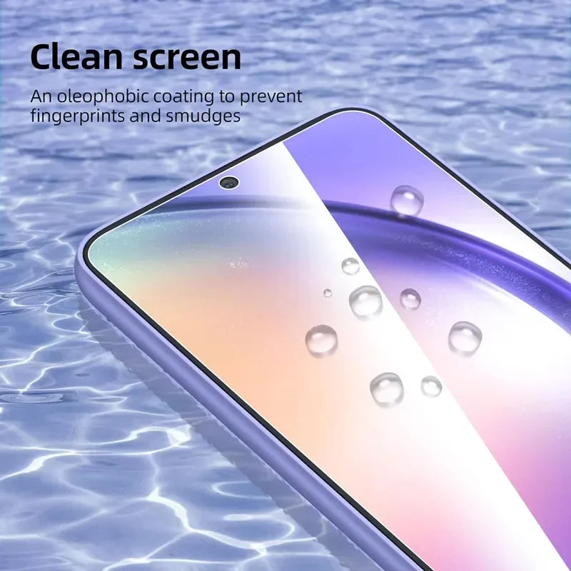 5Pcs Screen Protector for Samsung Galaxy A55 A54 A13 A53 A52 A12 A22 A33 A32 A51 A52S A35 A72 A71 A14 S10E S20FE Tempered Gl…