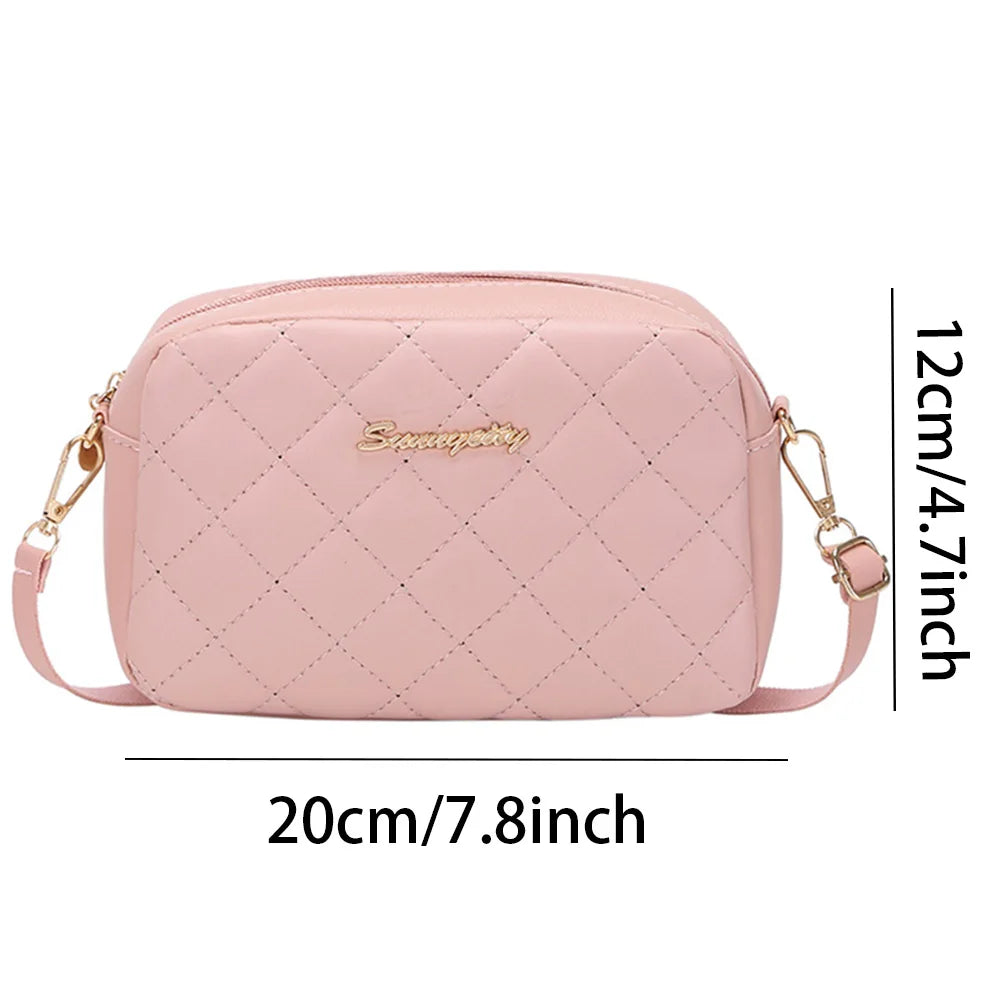 2024 Tassel Small Messenger Bag For Women Trend Lingge Embroidery Camera Female Shoulder Bag Fashion Chain Ladies Crossbody…