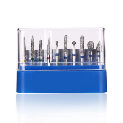 1BOX Azdent DENTAL Diamond Bur Kit With Storage Box Various Functions Optional Fit for High Speed Handpiece - image 6