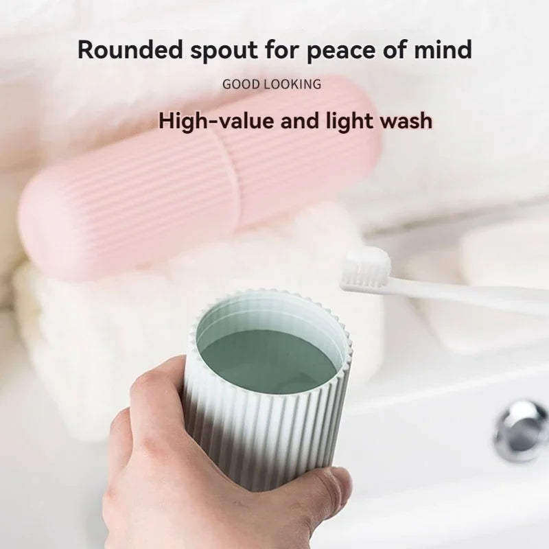 Portable Toothpaste Toothbrush Protect Holder Case Travel Camping Storage Box Protect Toothbrush Toothpaste from Dirt and Da…