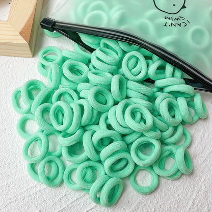 20/50pcs Kids Elastic Hair Bands Girls Sweets Scrunchie Rubber Band for Children Hair Ties Clips Headband Baby Hair Accessor…