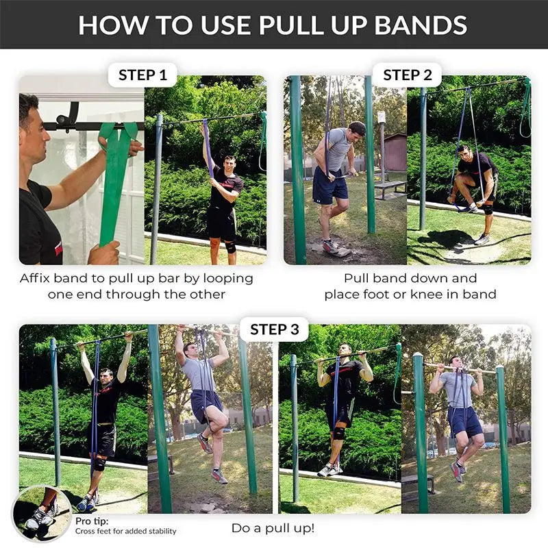 20~230lbs Heavy-Duty Resistance Band Agility Training Workout Gym Equipment Yoga Pilates Accessories Rubber Band Home Gym -…