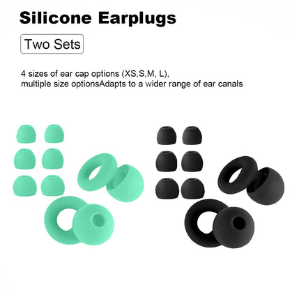 Silicone Earplugs for Swimming Sleep Noise Cancel Noise Reduction-Soundproof Reduce Disturbances -Quality Earplugs - image 33