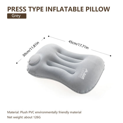 BISINNA Camping Inflatable Pillow Portable Ultralight Travel Hiking Air Sleeping Pillow for Neck and Lumbar Support - image 7