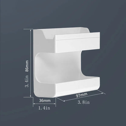 Multi-functional Wall-mounted Organizer for Remote Controls and Mobile Phones - image 4