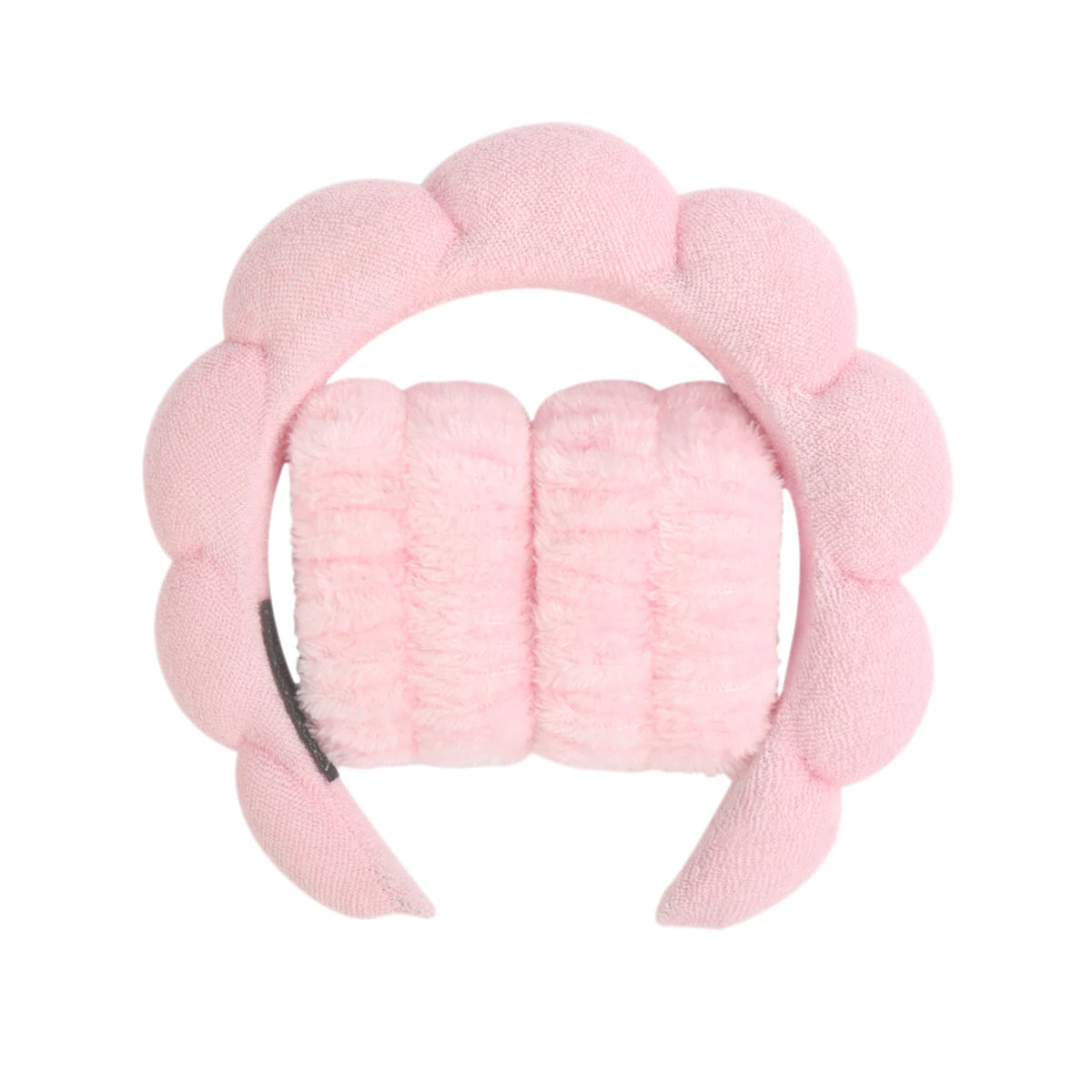1/3Pcs Fashion Microfiber Washing Wristbands Scrunchies Puffy Headband Spa Bubble Headband for Washing Face Makeup Shower Sk…