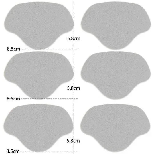 6pcs Sports Shoes Repair Stickers Suede Heel Protector Anti-Wear Repair Holes Self-adhesive Patches Insoles Pad Foot Care In…