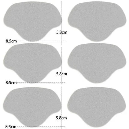 6pcs Sports Shoes Repair Stickers Suede Heel Protector Anti-Wear Repair Holes Self-adhesive Patches Insoles Pad Foot Care In…