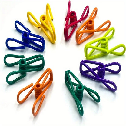 New Mini Bag Sealing Clip Kitchen Storage Food Snack Seal Sealing Bag Clips Portable Sealer Clamp Metal Tool Kitchen Accesso…