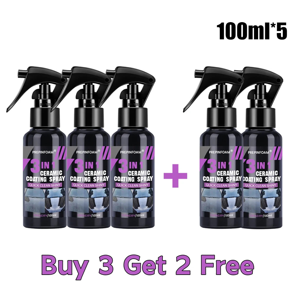 Ultimate Ceramic Coating Spray Coatin Nano Crystal Hydrophobic Layer Polishing Paint Coating Agent Polish Nanos Coatings - i…