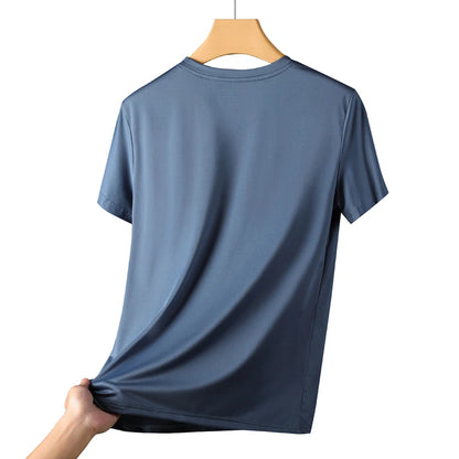 CHRLCK Men's Running Quick Drying T-shirts Breathable Hiking Fishing Tees Soft Elasticity Outdoor Sports Short Shirt Summer…