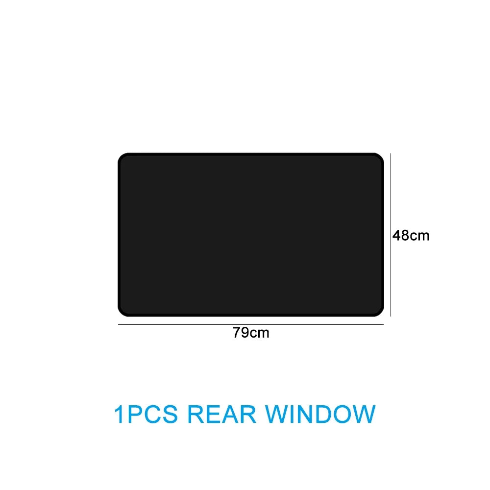Magnetic Car Sunshade UV Protection Curtains Sun Shield Cover Double Sides Auto Window Sun shade Protector Cover Diy Accesso…