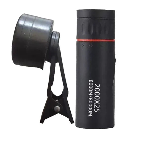 2025 2000X25 HD Monocular Telescope, Compact Portable for Travel, Hiking, Fishing, Camping, Stargazing, Concerts & Bird Watc…