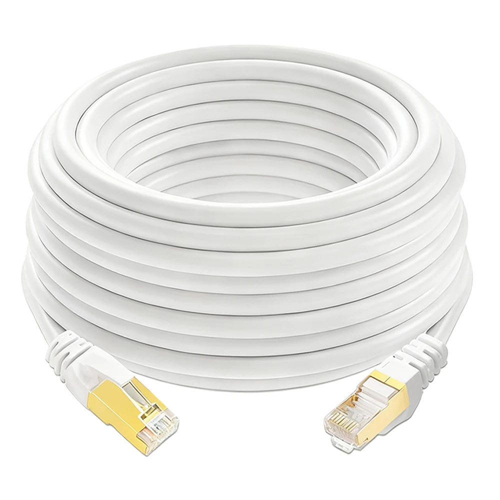 0.5/1/2/3/5/10/15/20/30/50M Cat6 Ethernet Cable RJ45 UTP 1000Mbps Network Cord LAN Wire Internet Lead Cord Router Computer C…
