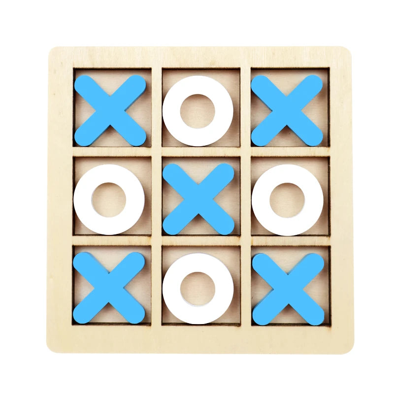 Montessori Play Game Wooden Toy Mini Chess Interaction Puzzle Training Brain Learing Early Educational Toys For Children Kid…