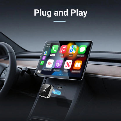XUDA 2 in 1 Wired to Wireless CarPlay Android Auto Adapter for OEM Car Stereo With USB Dongle Mini Box Plug and Play Bluetoo…
